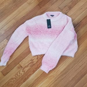 Wild Fable Pink Cropped Sweater
